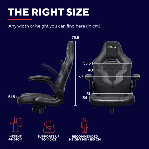GXT 703 Riye Gamingstol Svart - Image 15