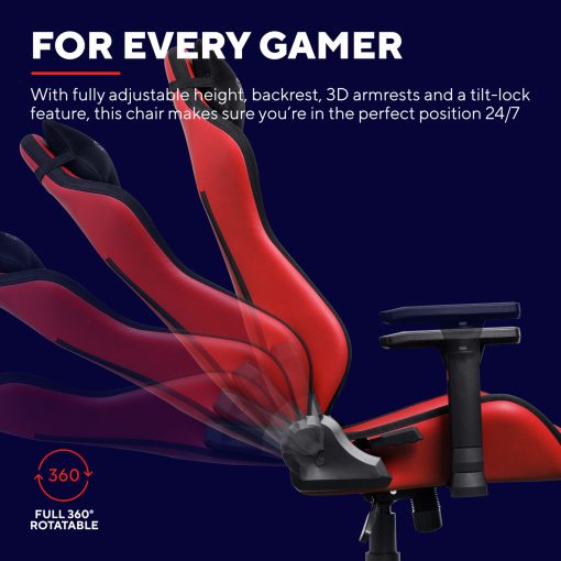 GXT 714R Ruya Gamingstol Röd - Image 14