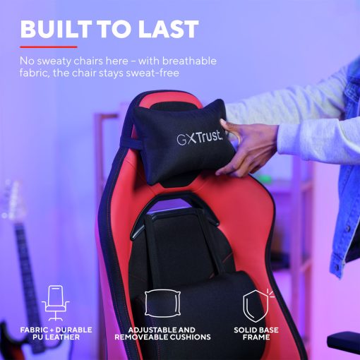 GXT 714R Ruya Gamingstol Röd - Image 11