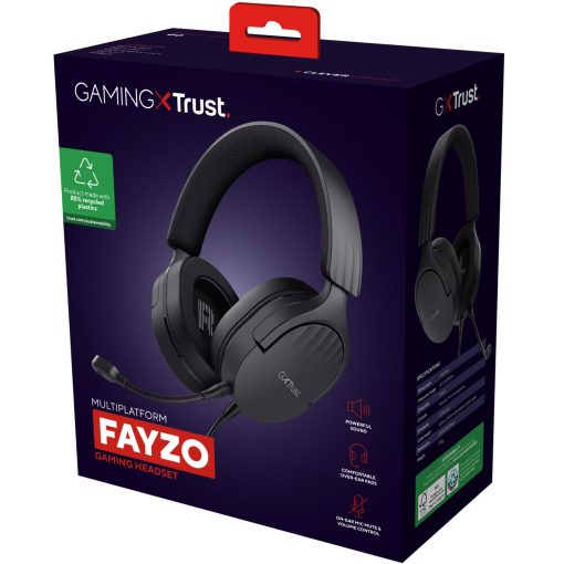 GXT 489 Fayzo Gamingheadset Eco Svart - Image 9