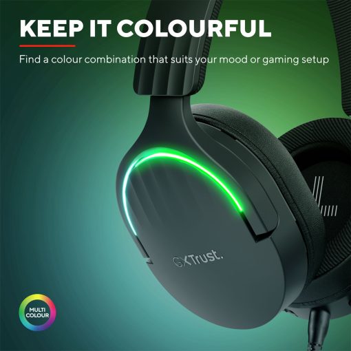 GXT 490 Fayzo Gamingheadset 7.1 USB Eco Svart - Image 10