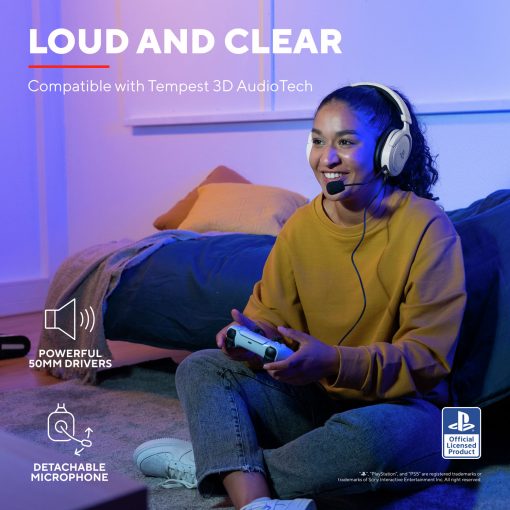 GXT 498W Forta Gamingheadset PS5 Vit - Image 17