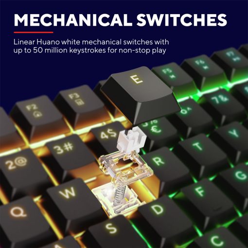 GXT 866 Torix Mekaniskt gamingtangentbord Nordisk layout - Image 9