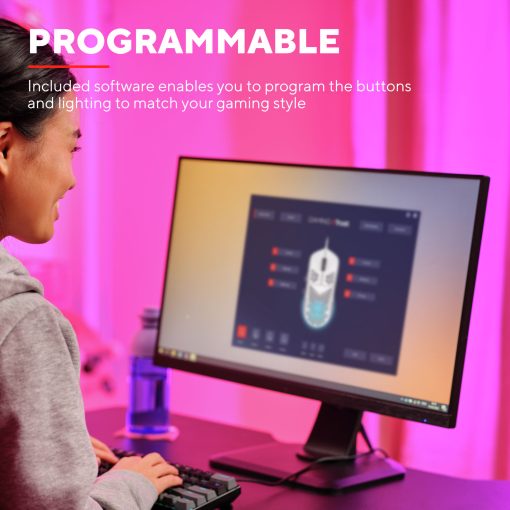 GXT 928W Helox Lättvikts-gamingmus Vit - Image 12