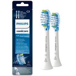 Borsthuvud Sonicare C3 Premium Plaque 2st White HX9042/17