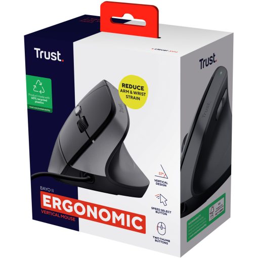 Bayo II Ergonomisk mus Svart - Image 8