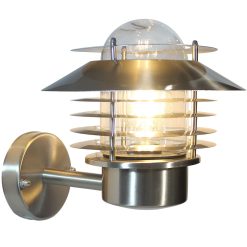 Stig Up Väggarmatur E27-sockel IP44 Aluminium