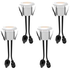 Allan Decklight kit 4-pack inkl strömadapter 12V 3000K 10lm IP67