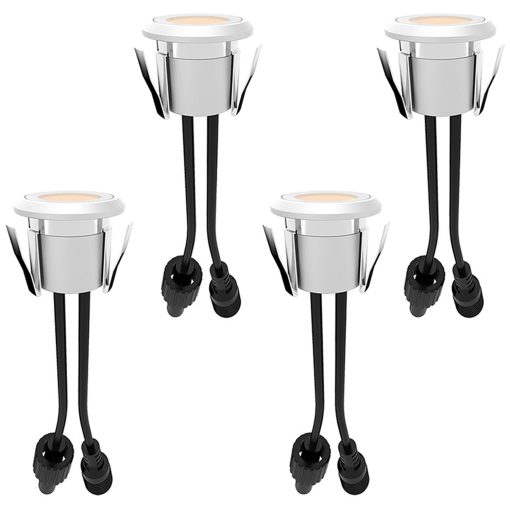 Allan Decklight kit 4-pack inkl strömadapter 12V 3000K 10lm IP67