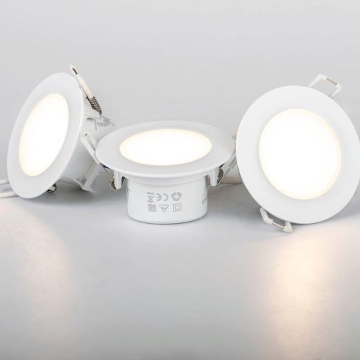 Doris 230V Dimbar downlight spotlight 3000K 400lm IP65 Vit - Image 7