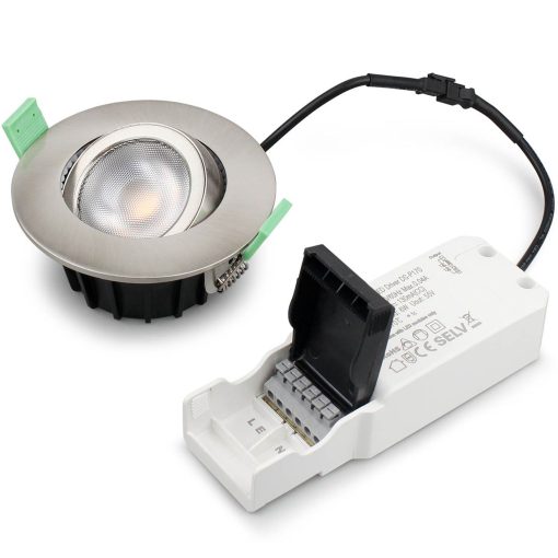 Ellen Infälld downlight Dim-to-Warm 520lm IP65 3-pack Borstad stål - Image 21