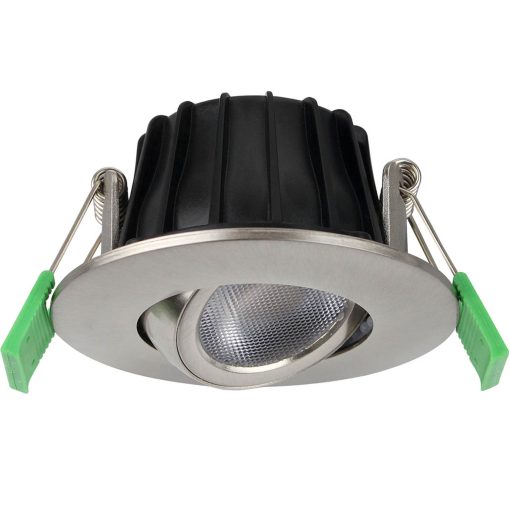Ellen Infälld downlight Dim-to-Warm 520lm IP65 3-pack Borstad stål - Image 5