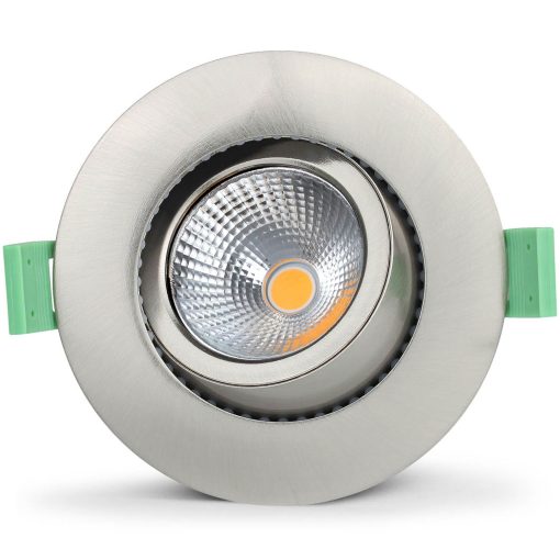 Lisa Dimbar Infälld downlight 3000K 600lm IP65 3-pack Borstad stål - Image 3