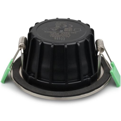 Lisa Dimbar Infälld downlight 3000K 600lm IP65 3-pack Borstad stål - Image 5
