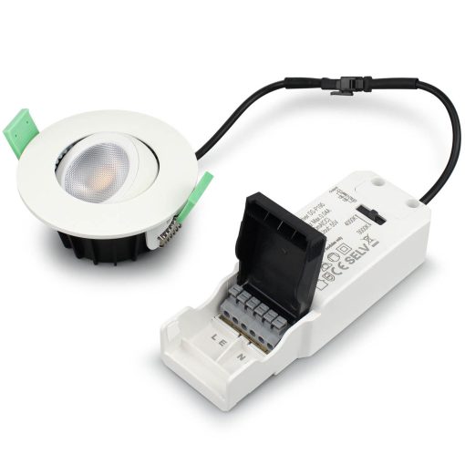 Sanna Dimbar Infälld downlight 3000K/4000K 520lm IP65 1-pack Vit - Image 5