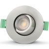 Sanna Dimbar Infälld downlight 3000K/4000K 520lm IP65 1-pack Borstad stål