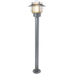 Stig Bollard Pollare 100cm E27-sockel IP44 Antracit