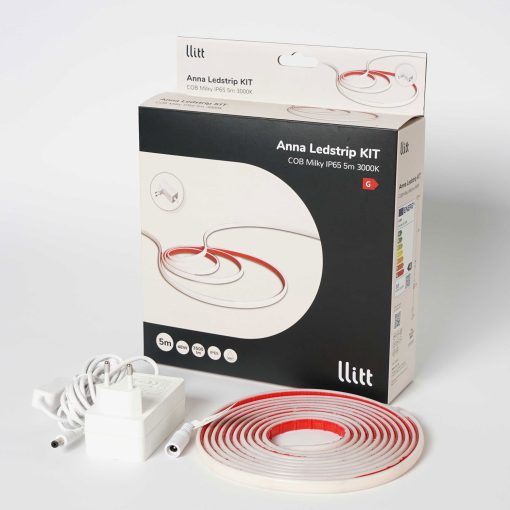 Anna Ledstrip kit COB-LED Milky IP65 5m​​ 3000K​​​ - Image 12