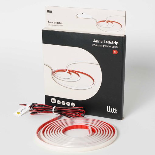 Anna Ledstrip COB-LED Milky utan trafo IP65 3m​​ 3000K​​​ - Image 7