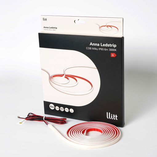 Anna Ledstrip COB-LED Milky utan trafo IP65 6m​​ 3000K​​​ - Image 7