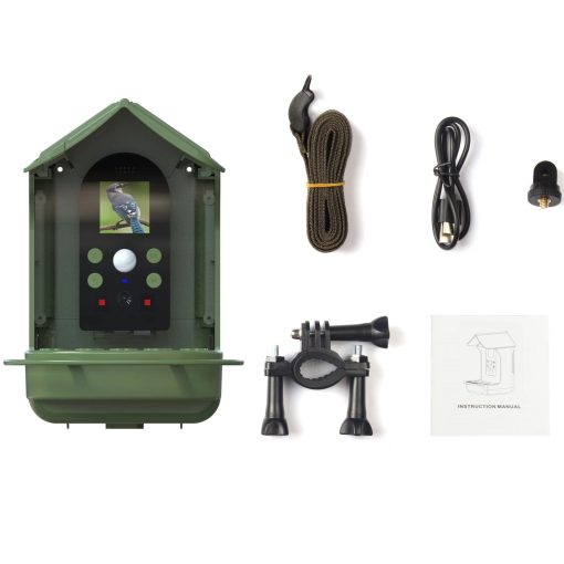 Smart fågelmatare Kamera Solceller BFC-1200 - Image 9