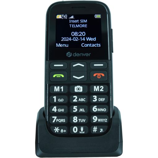 Mobiltelefon 4G 1,77" Skärm Stora knappar SOS-knapp BAS-18600L - Image 8