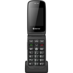Mobiltelefon 4G 2,4" färg-skärm Bluetooth SOS-knapp Flip-modell BAS-24600L