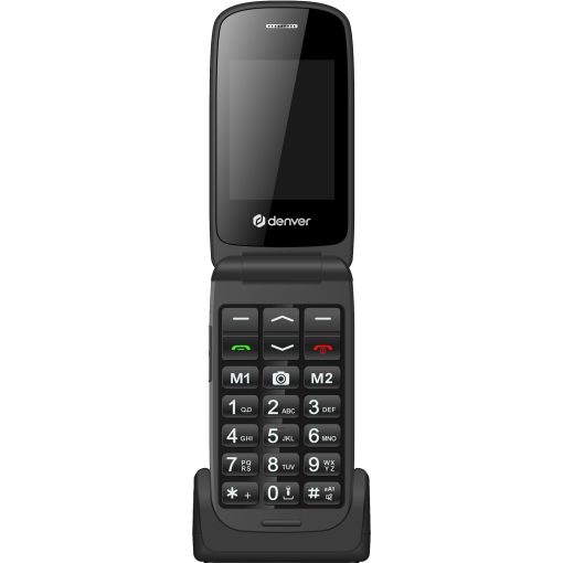 Mobiltelefon 4G 2,4" färg-skärm Bluetooth SOS-knapp Flip-modell BAS-24600L
