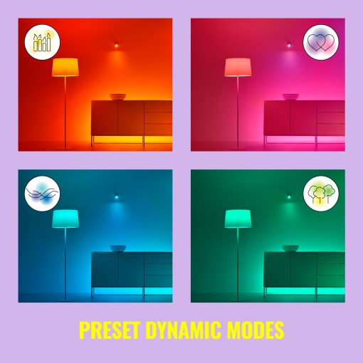 WiFi Light Bar RGB 2-pack - Image 4
