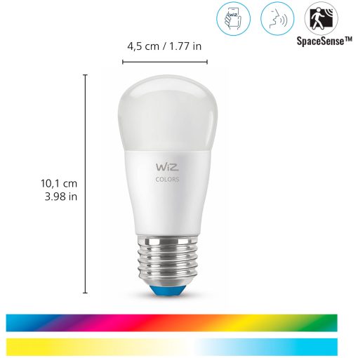 WiFi Smart LED E27 P45 40W 470lm Färg - Image 3