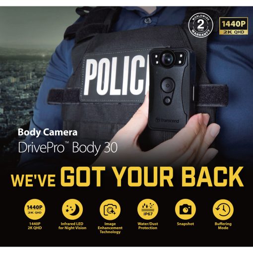 DrivePro Body 30 Body Camera 1440P 64Gb - Image 10