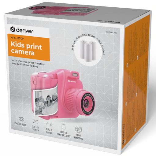Kamera Utskriftsfunktion KPC-1370P Rosa - Image 21