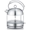 Vattenkokare 1,7L 2400W Borstat stål/Glas WK3459
