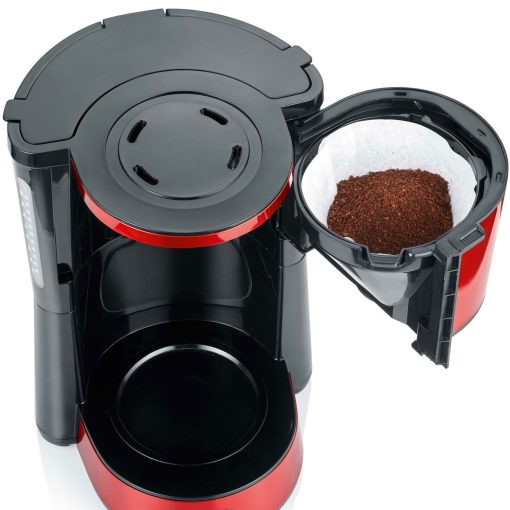 Kaffebryggare 10 koppars 1000W Chilli röd KA4817 - Image 11