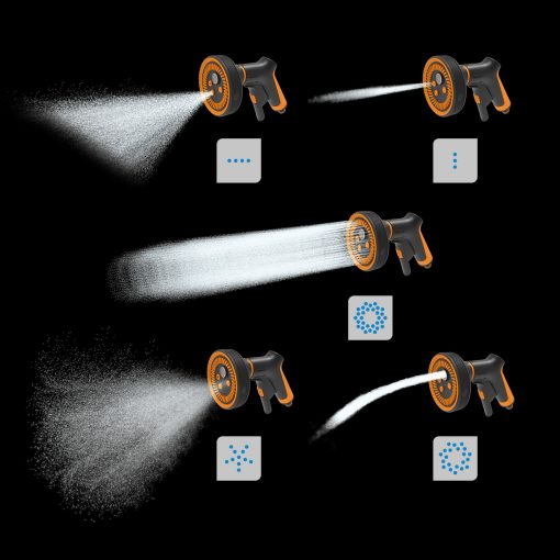 Sprinklerpistol multifunktion. front tr. - Image 8