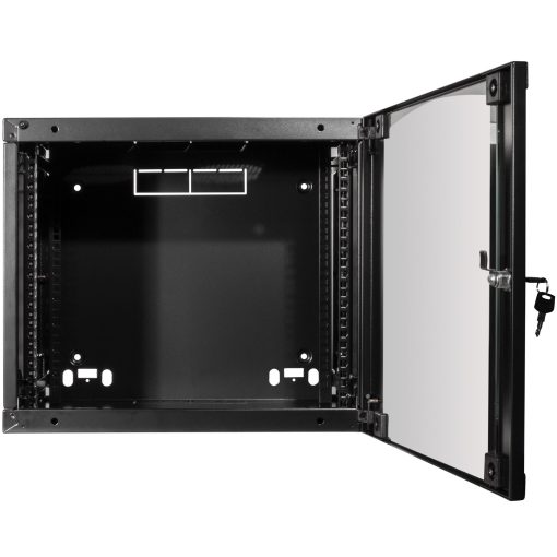 19" Väggskåp/serverskåp U9 540 x 450 x 460 mm Omonterat Svart - Image 16