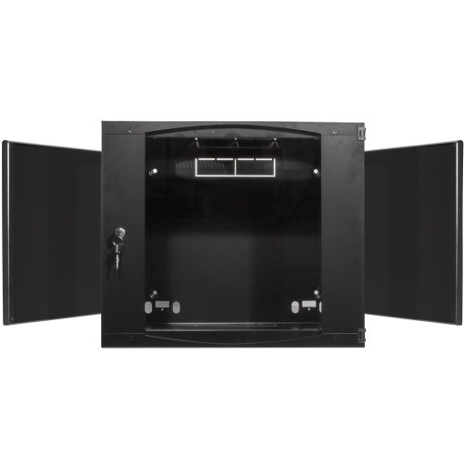 19" Väggskåp/serverskåp U9 540 x 450 x 460 mm Omonterat Svart - Image 17