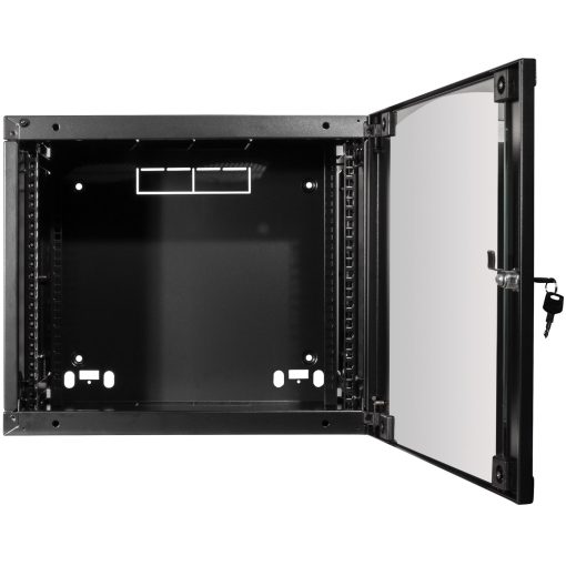 19" Väggskåp/serverskåp U12 540 x 450 x 595 mm Omonterat Svart - Image 5