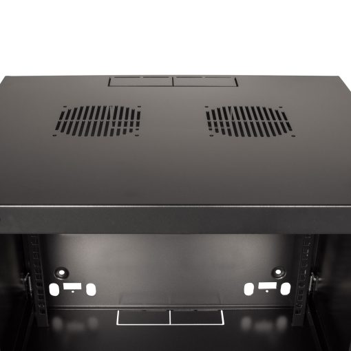 19" Väggskåp/serverskåp U15 540 x 450 x 725 mm Omonterat Svart - Image 3