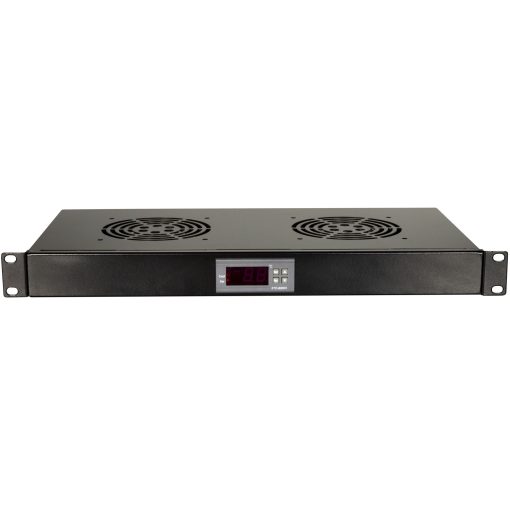 Fläktenhet för 19"-rack 2 fläktar 25 dBA U1 Svart - Image 14