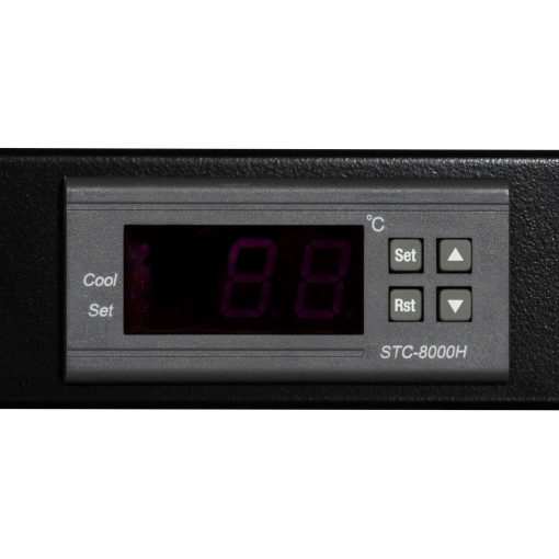 Fläktenhet för 19"-rack 2 fläktar 25 dBA U1 Svart - Image 5