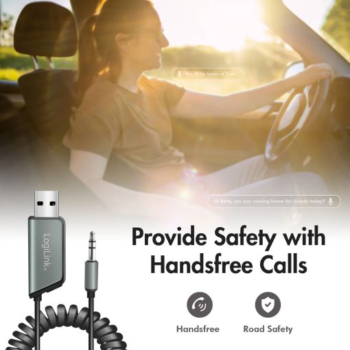 Bluetooth-mottagare och handsfree AUX 3,5 mm BT5.3 - Image 9