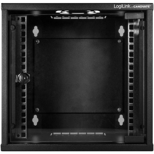 10" Väggskåp/serverskåp U6 320 x 300 x 312 mm Monterat Svart - Image 26