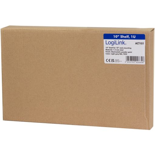 10"-hylla 1U 220 x 150 mm Grå - Image 8