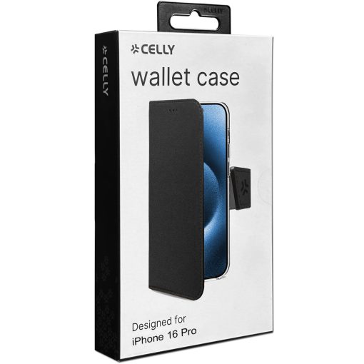 Wally Wallet Case iPhone 16 Pro Svart - Image 7