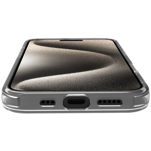 Gelskinmag Magnetic Cover MagSafe iPhone 16 Pro Transparent + Rosa - Image 3