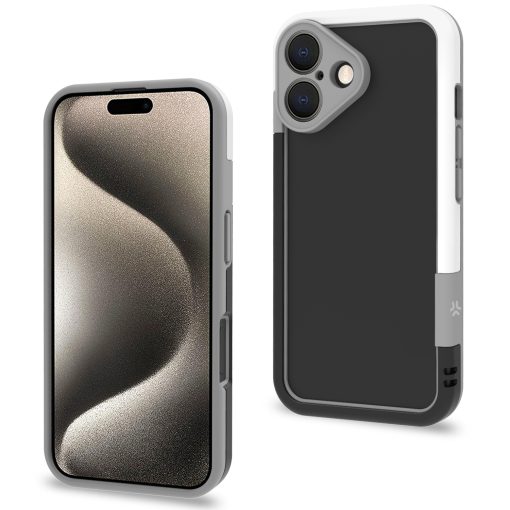 Bumper iPhone 16 Svart/Vit - Image 19