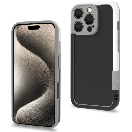 Bumper iPhone 16 Pro Svart/Vit - Image 15