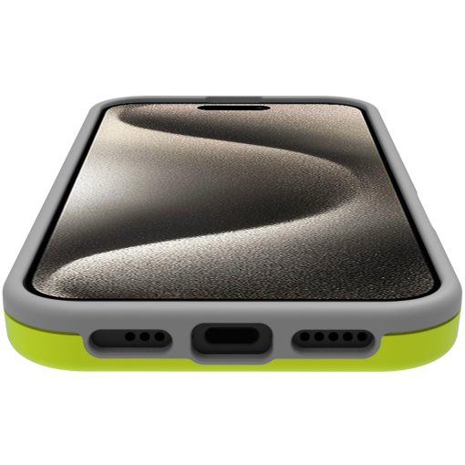 Bumper iPhone 16 Pro Vit/Limegrön - Image 18