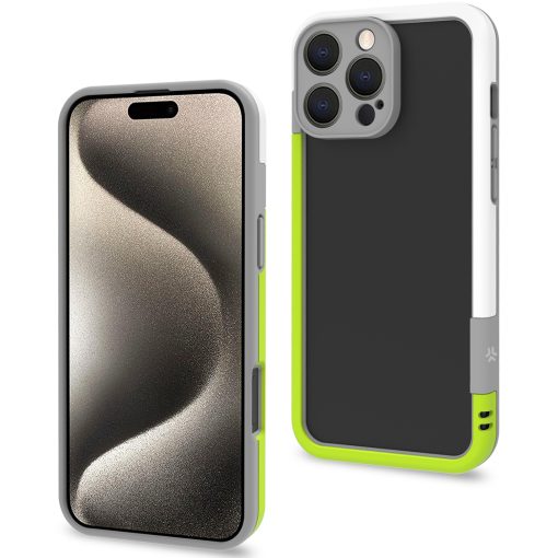 Bumper iPhone 16 Pro Max Vit/Limegrön - Image 13